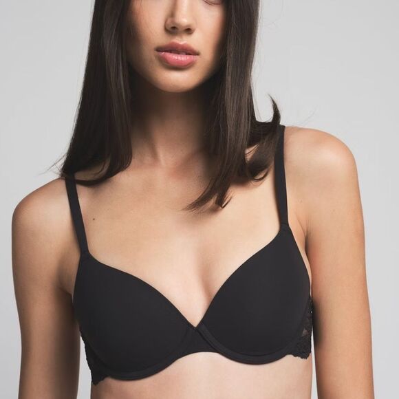 SKIMS Fits Everybody Lace Wing T-Shirt Bra New! - Picture 2 of 9